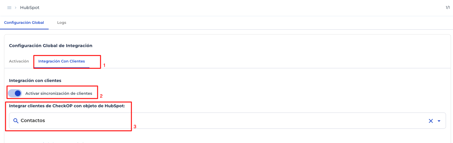 activar sync clientes