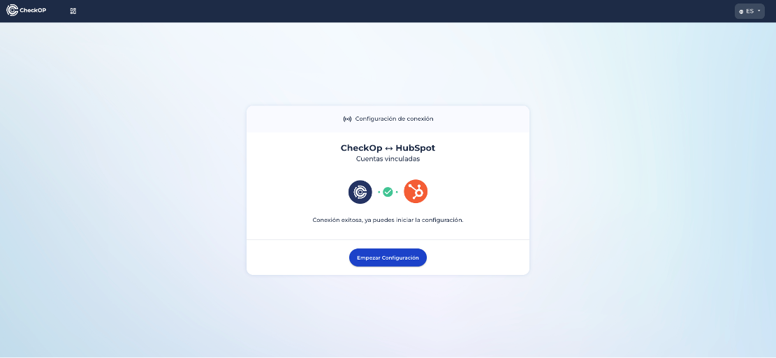 empezar configuracion