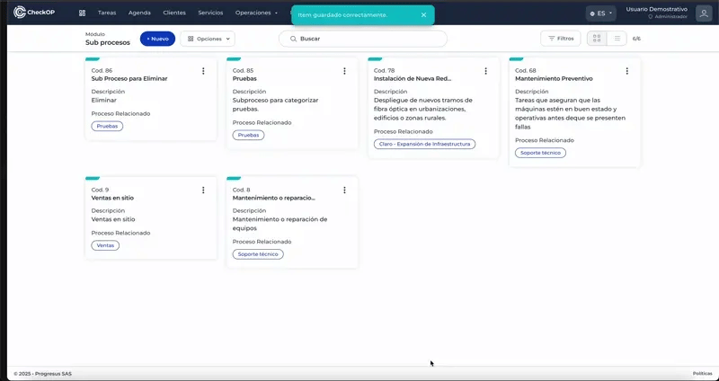 Subprocesos_Eliminar Subprocesos_Eliminar